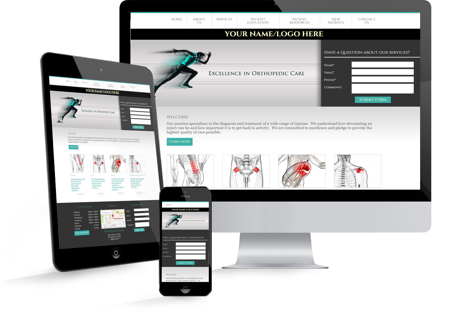 طراحی سایت پزشکی | طراحی سایت پزشکان | طراحی وب سایت پزشکان | طراحی سایت برای دکتران